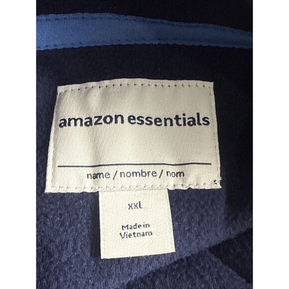 NWT Amazon Essentials Boys and Toddlers Polar Fleece Quarter Zip Pullover Jacket - Picture 6 of 8